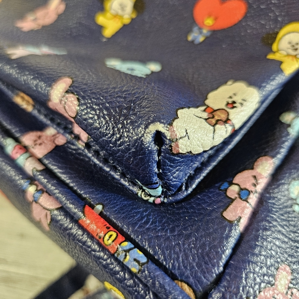 BTS BT21 All Over Print Mini Backpack K-Pop - Picture 8 of 12